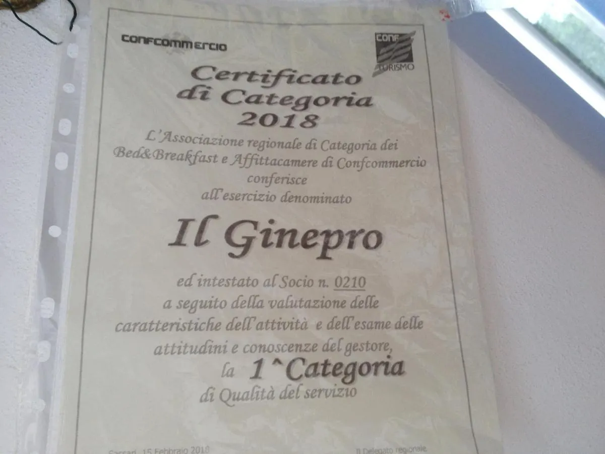 Il Ginepro Di Stintino Acomodação com café da manhã 0*,
